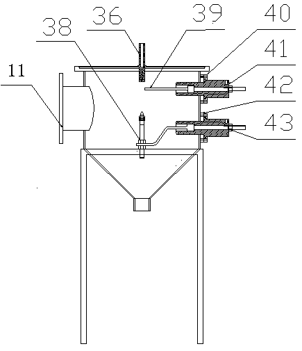 A device for preparing nano powder by electric explosion method