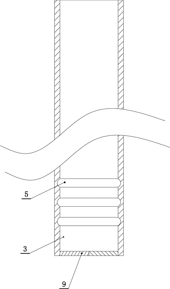 Catheter drainage tube
