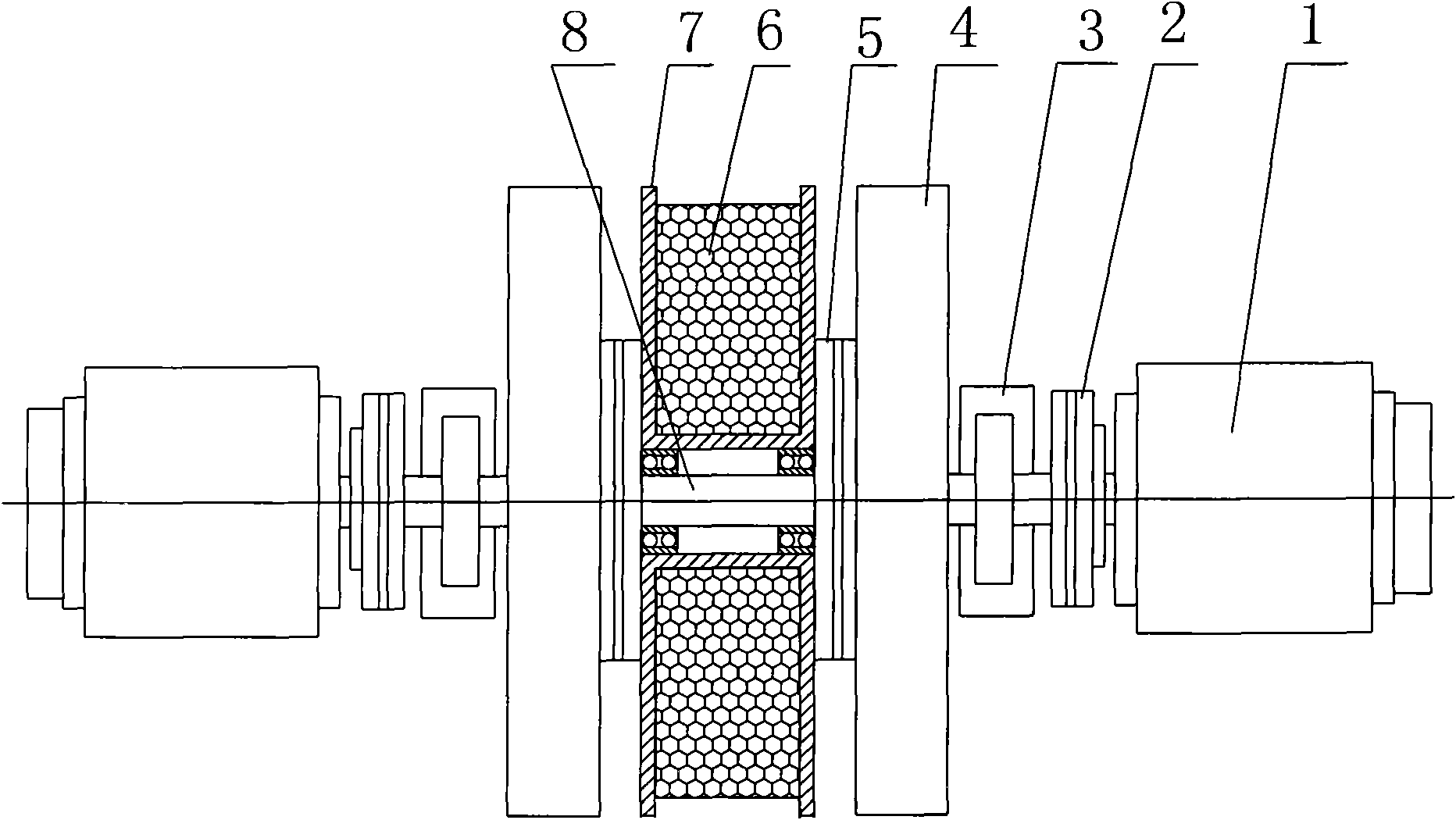 Flywheel energy storage accelerating carrier-based aircraft ejector and ejection method