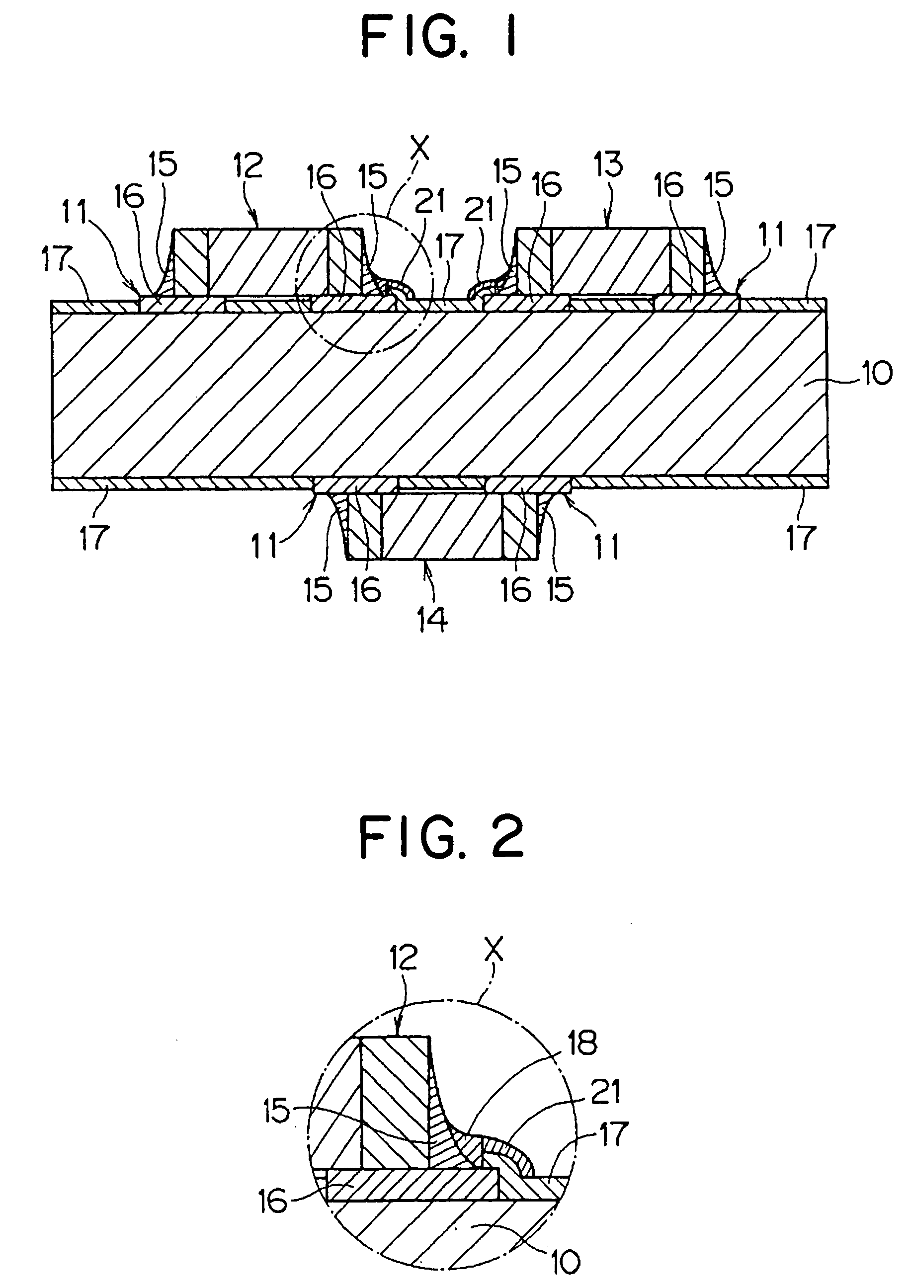 Printed wiring board and process for manufacturing the same