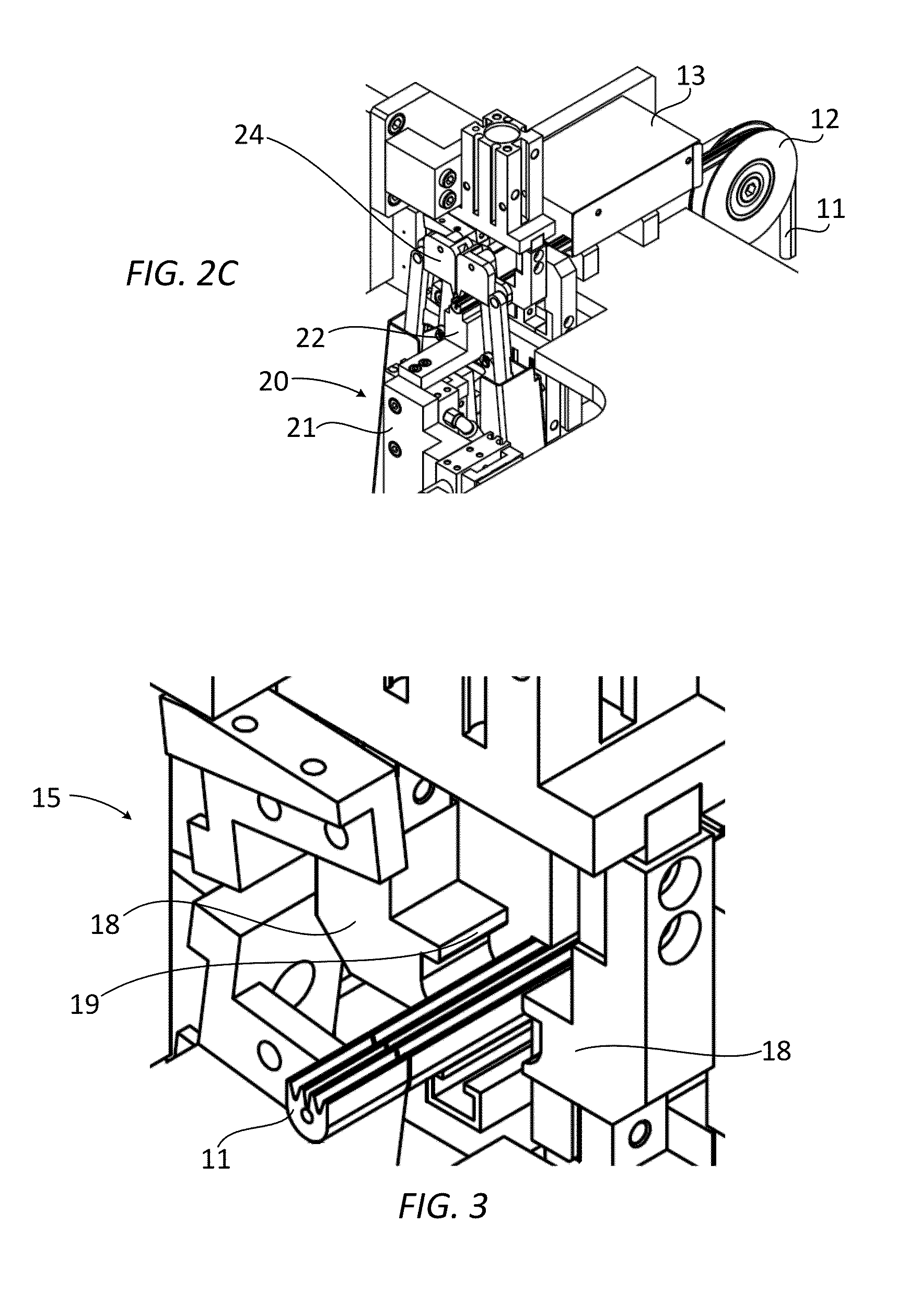 Graft element, system and method for joining plant stem sections using such graft element, and system and method for preparing such graft element