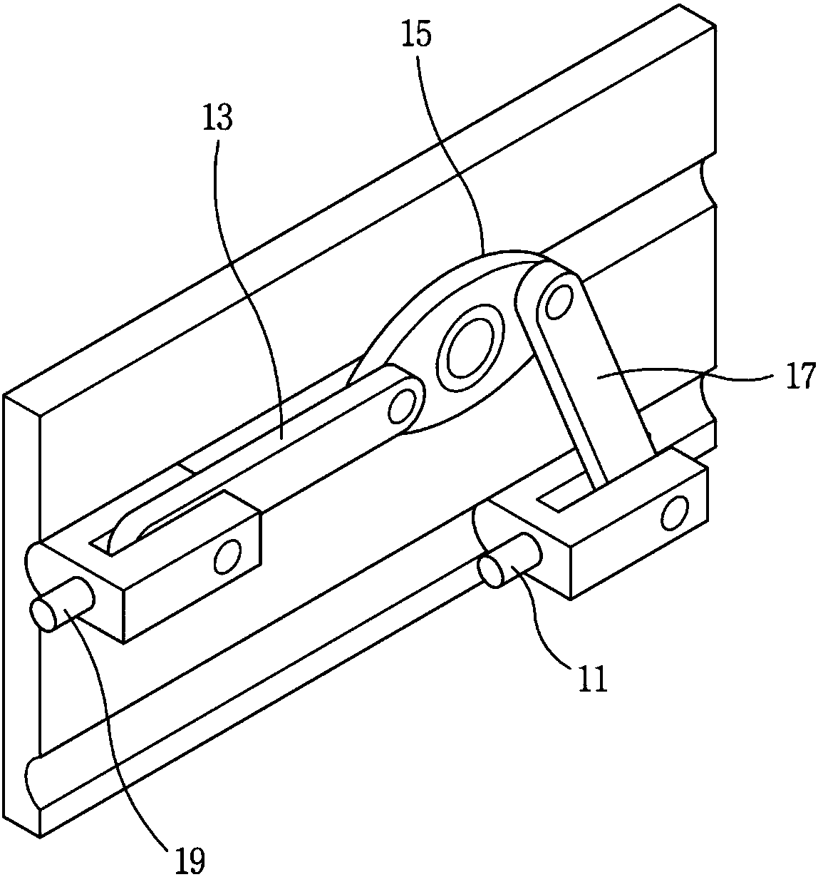 Gas-insulated switch gear using dual motion with multi-lever