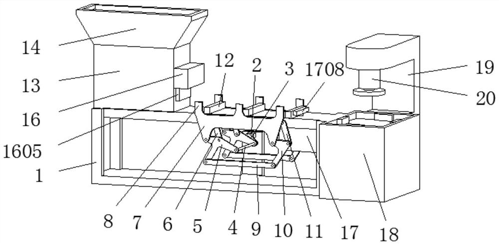 A copper ingot processing device