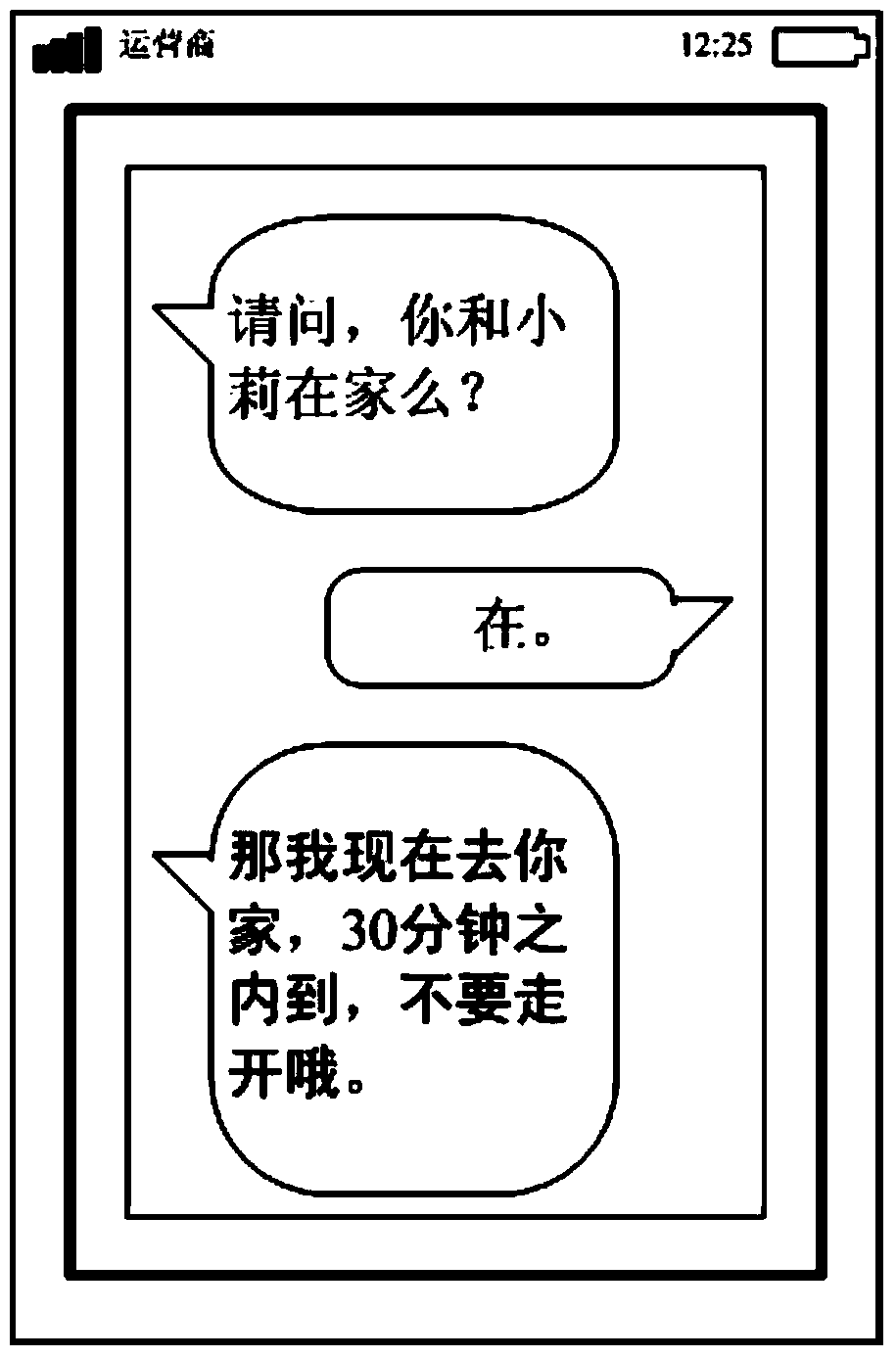 Text display method and device