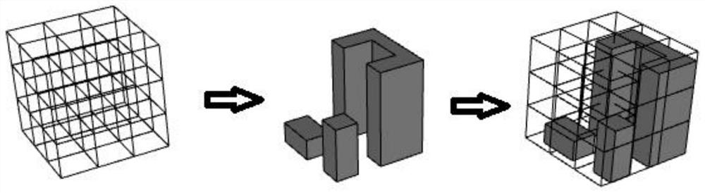 A method and system for measuring compactness of urban three-dimensional space