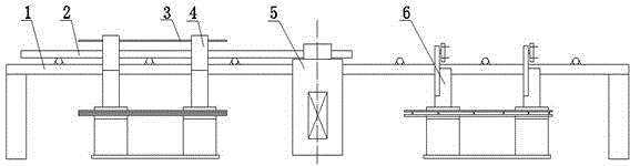 Production welding method for support rebar trapezoid beam of laneway