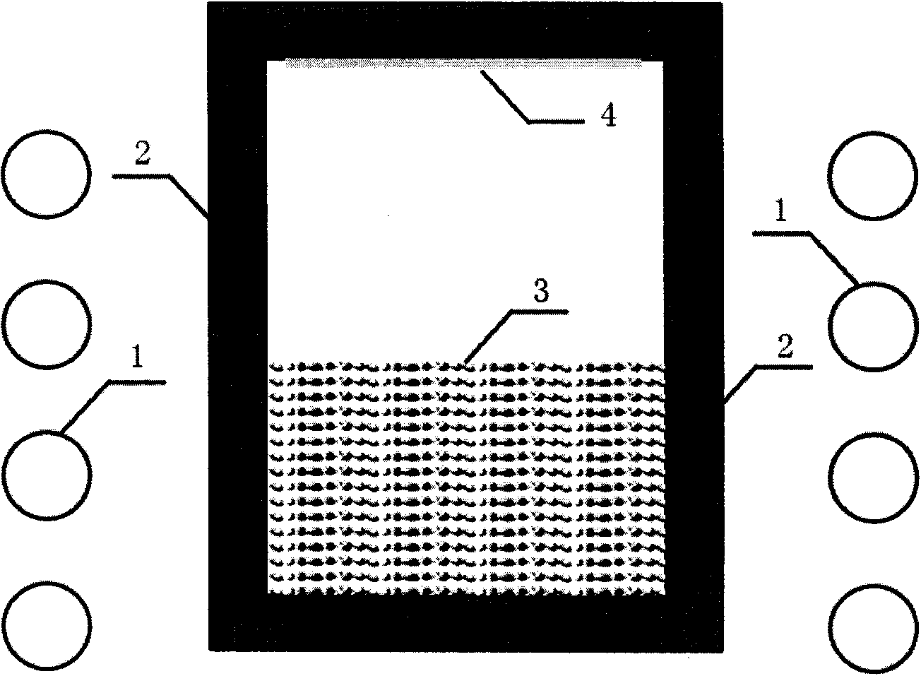 Method and device for growing silicon carbide signal crystals based on physical vapor transport technology