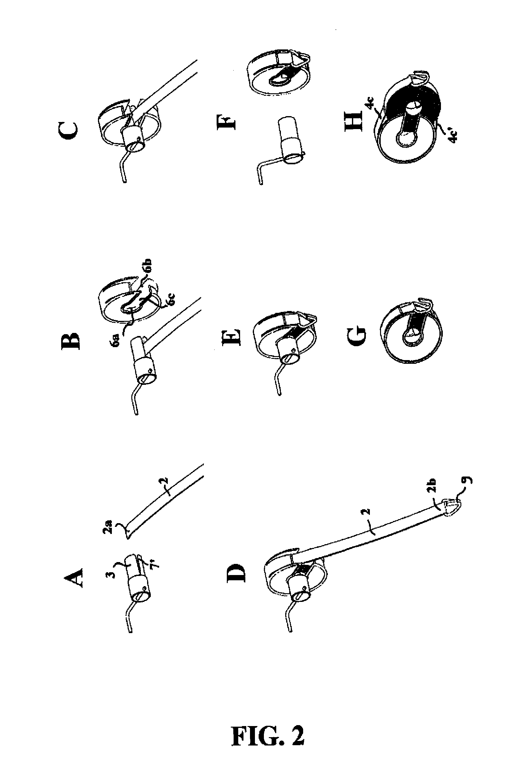 Method and device for winding up and storing a belt-like object, in particular a tightening strap