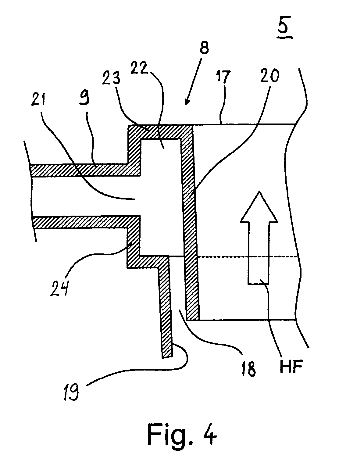 Method for treating fly ash in a fluidized bed boiler and boiler plant