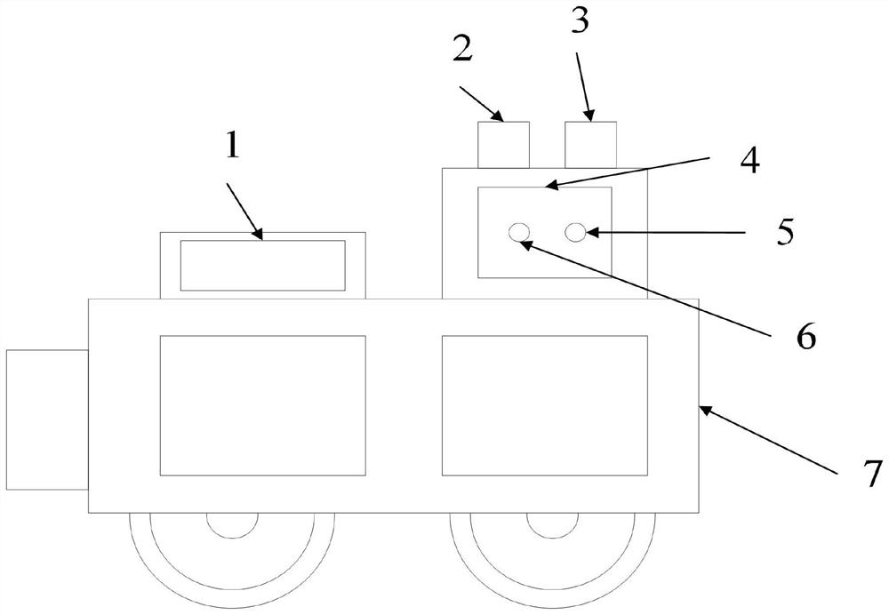 Auxiliary transportation robot positioning method and system in dynamic complex mine environment