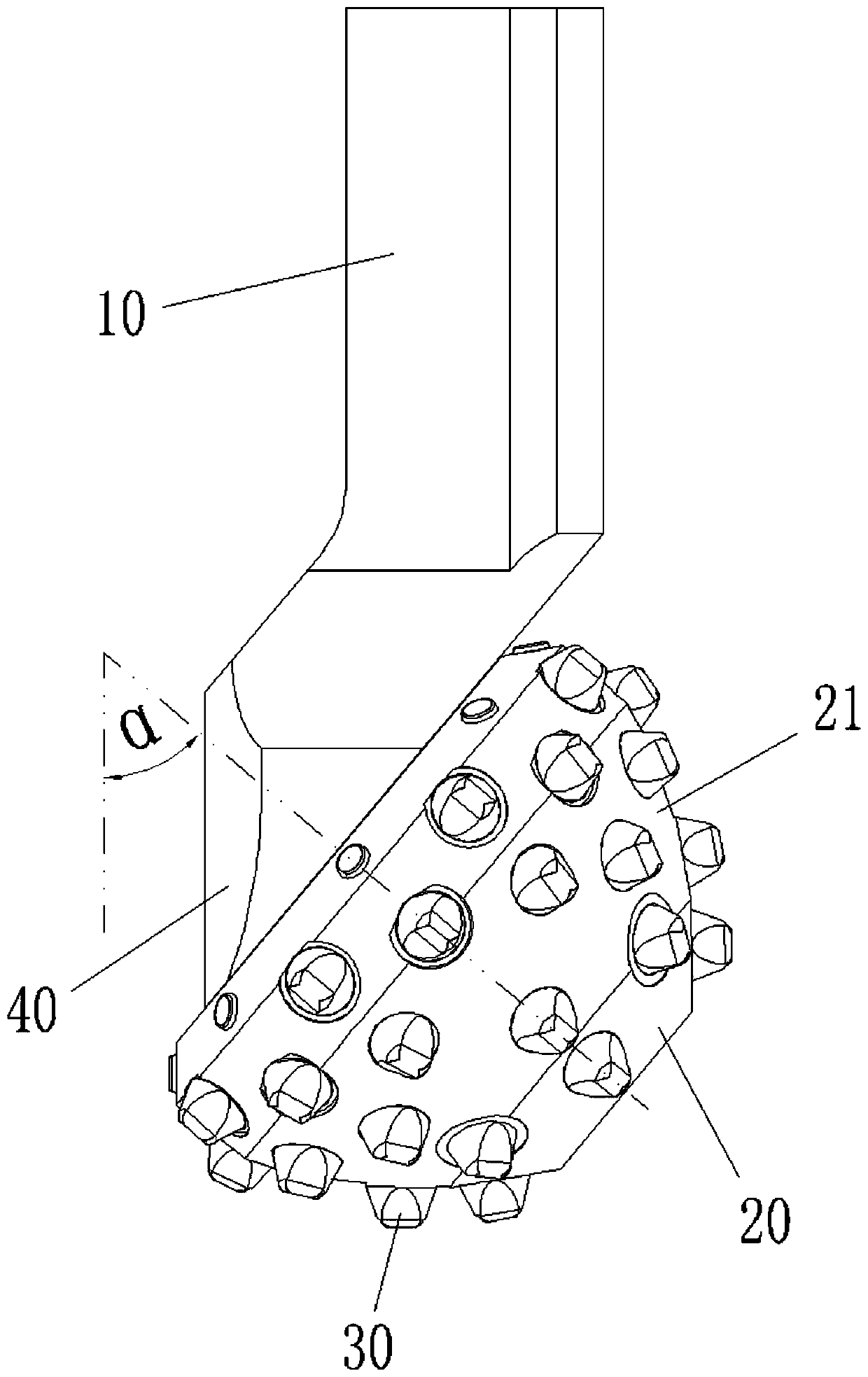 Roller bit and construction method thereof