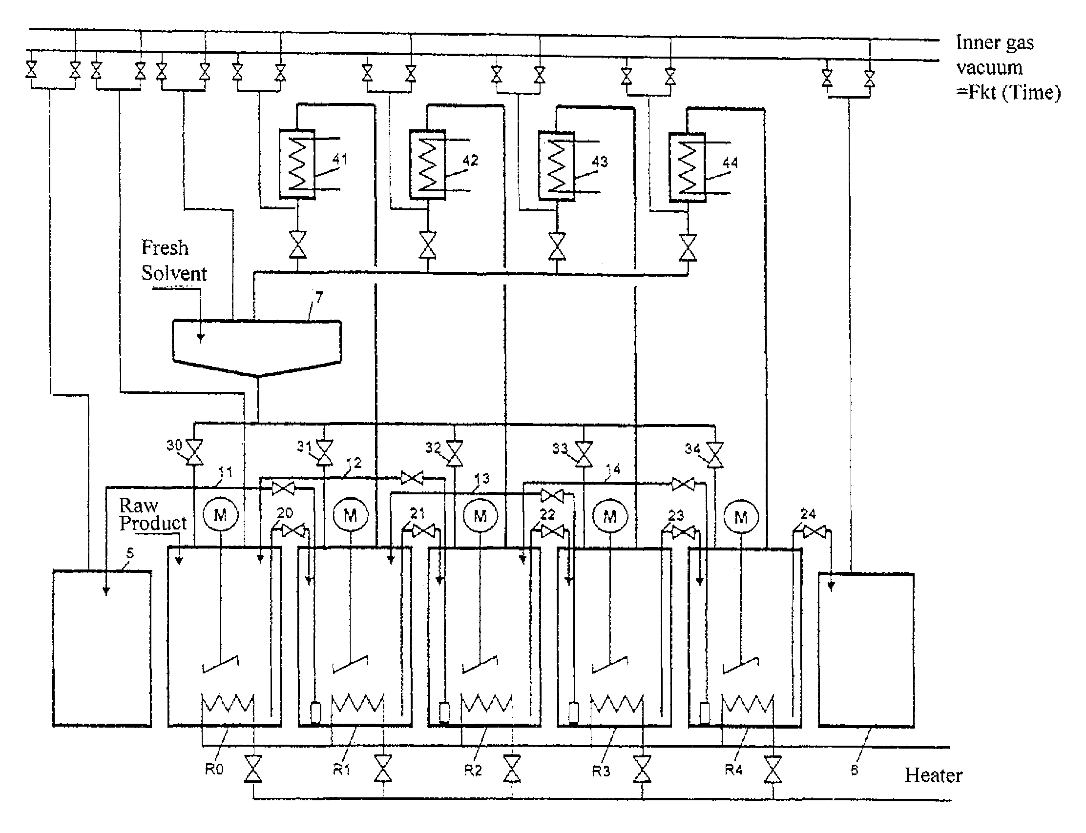 Arrangement and method for producing high-purity crystals