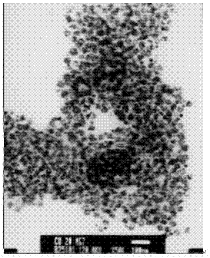 Oil-soluble light-colored nano copper preparation as well as preparation method and application thereof