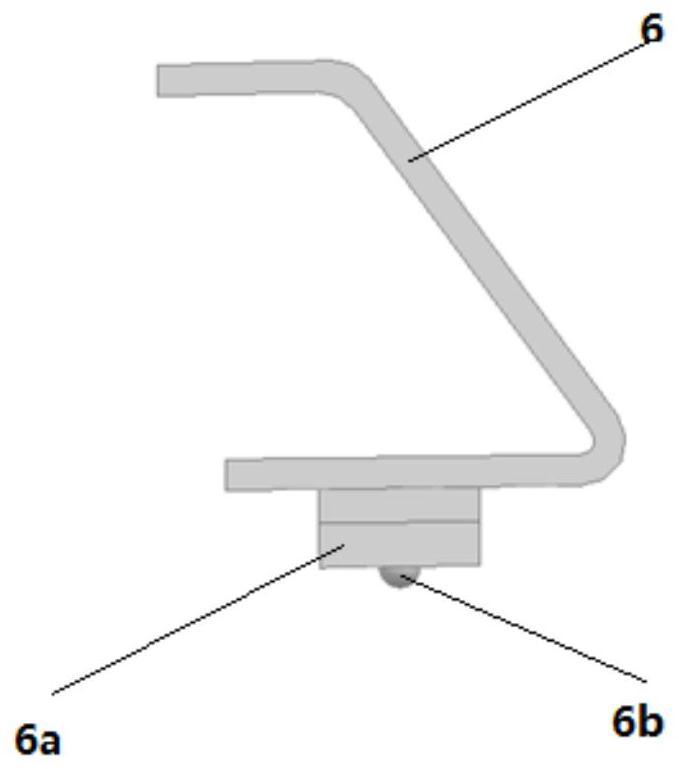 Stator blade and inner ring supporting mechanism