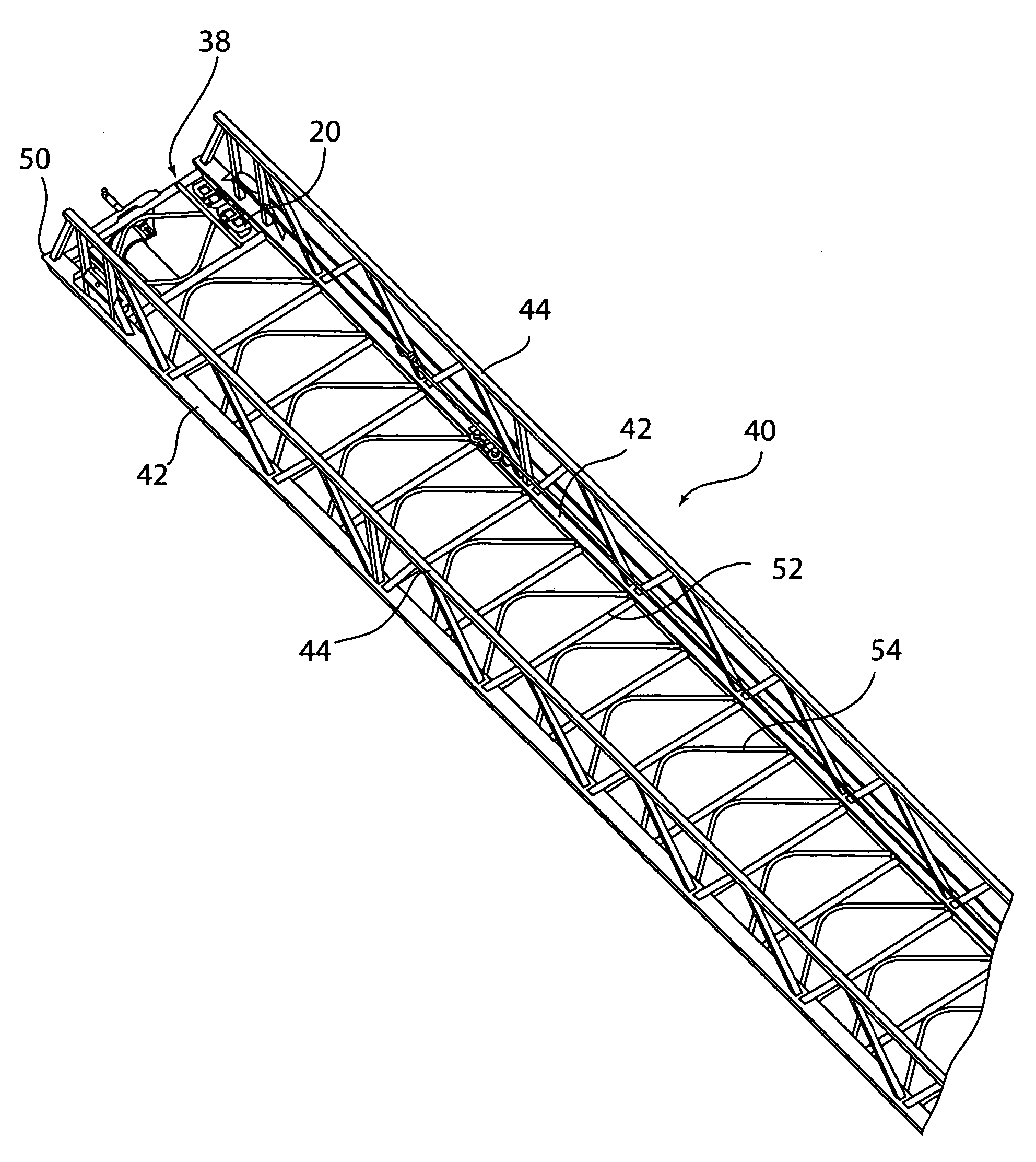 Roller assembly for a ladder