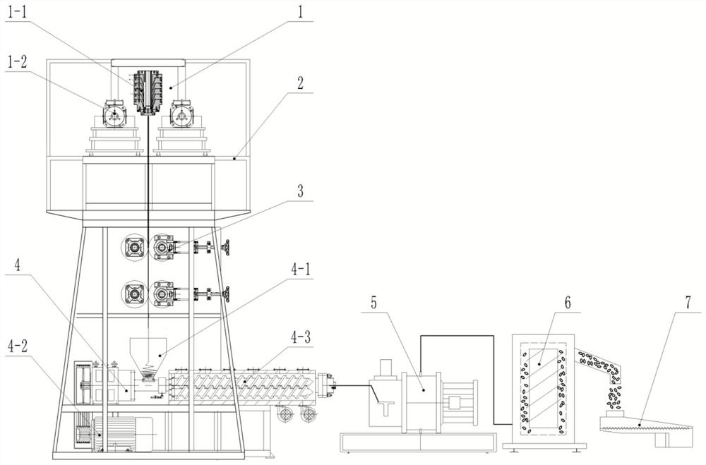 Interface-controllable material gene recombination blending modification technology