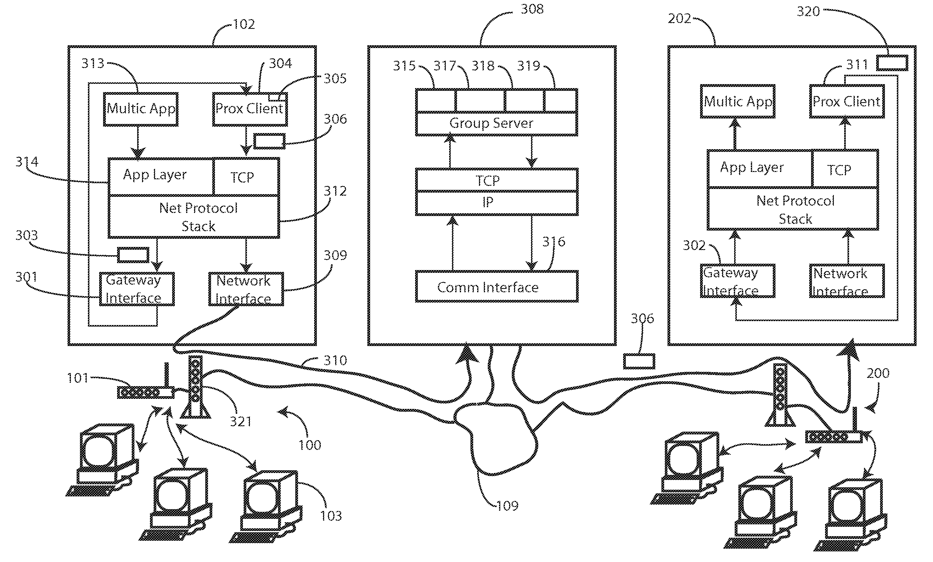 Method and system for service discovery across a wide area network