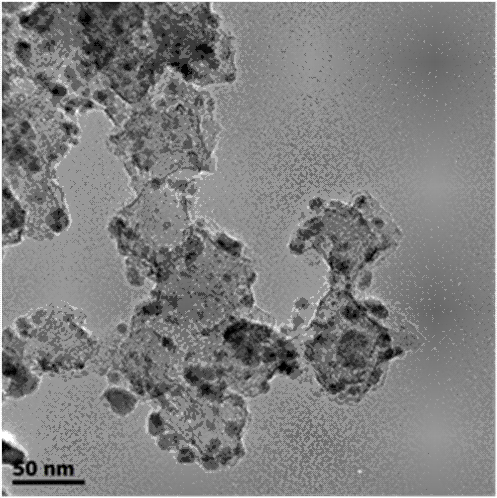 Cobalt/nitrogen-codoped nitrogen-carbon-material-carrier-carried nano nickel iron nitride composite material, and preparation method and application thereof