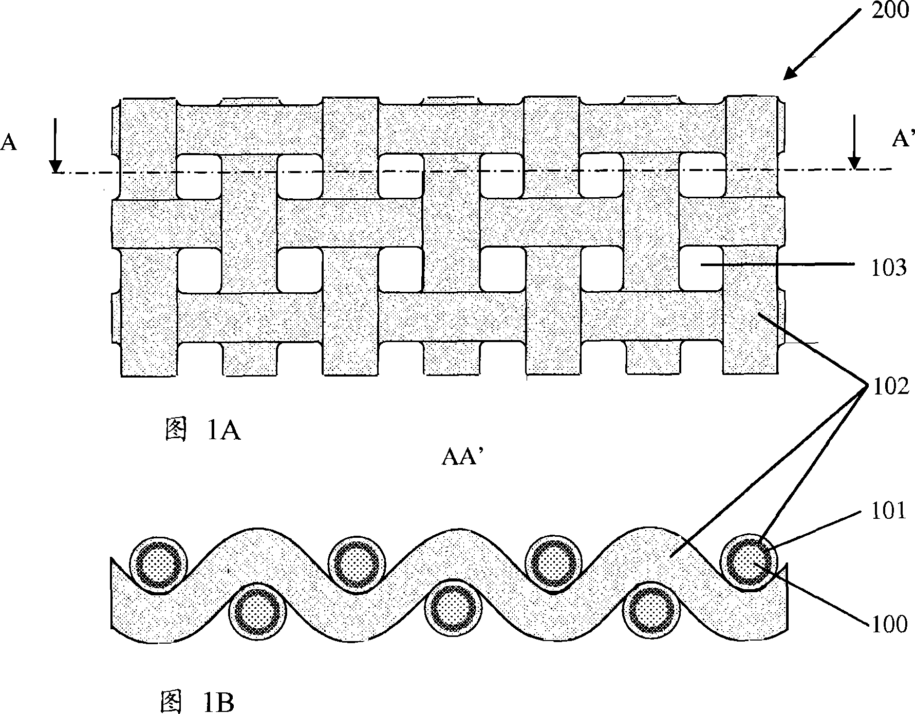 Textile electrode and accumulator containing such an electrode