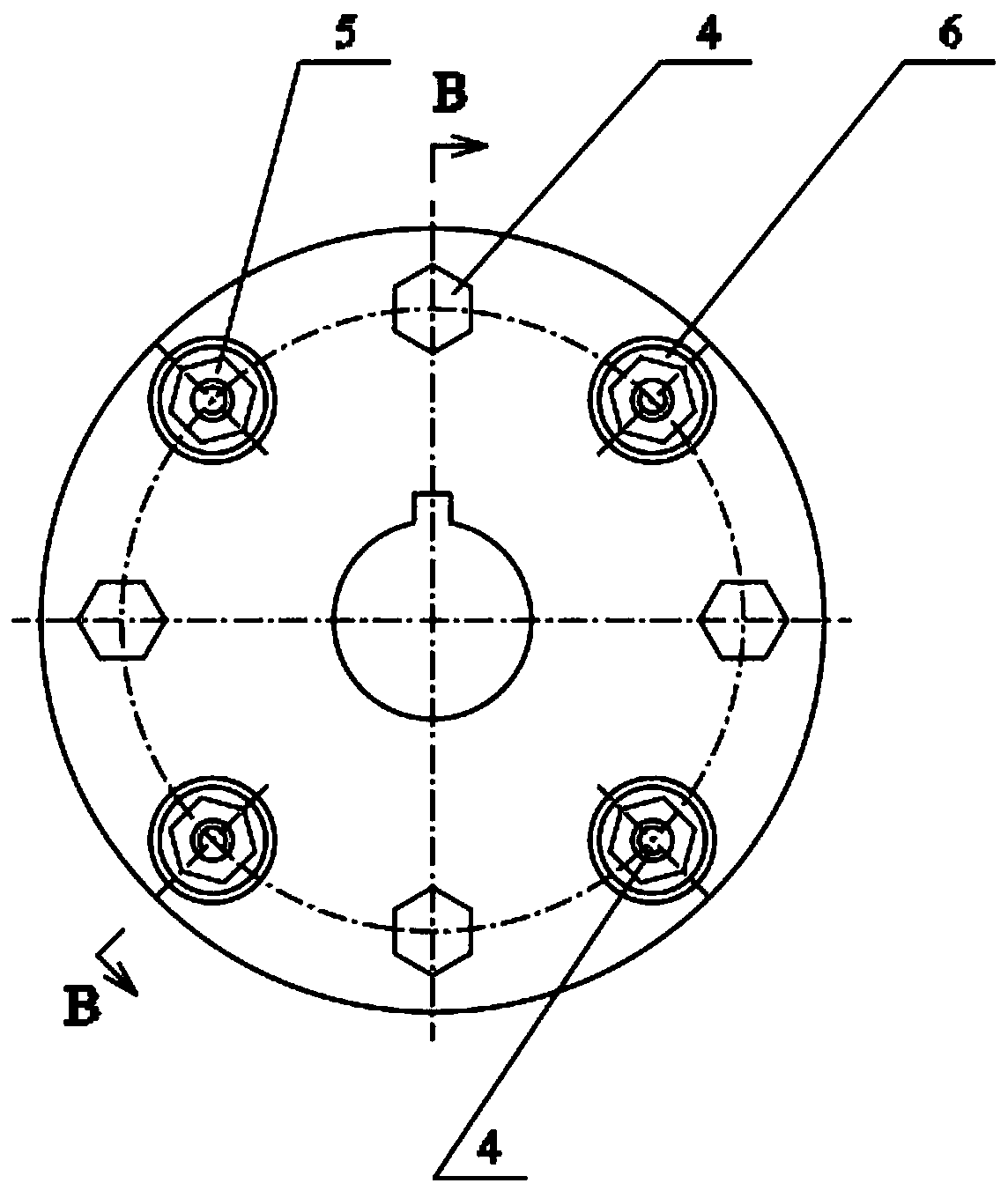 Radial ripple diaphragm coupling