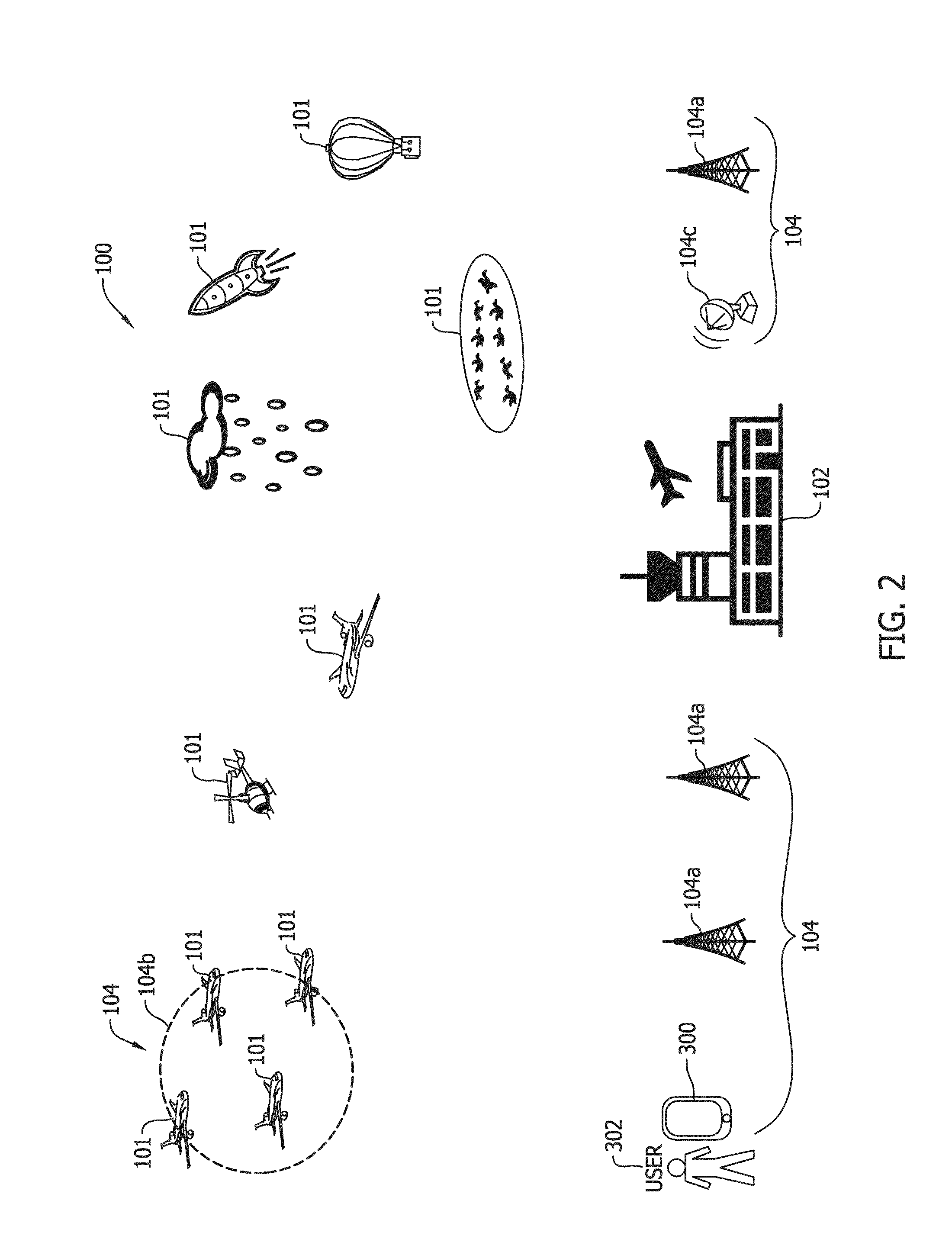 Systems and methods for monitoring airborne objects