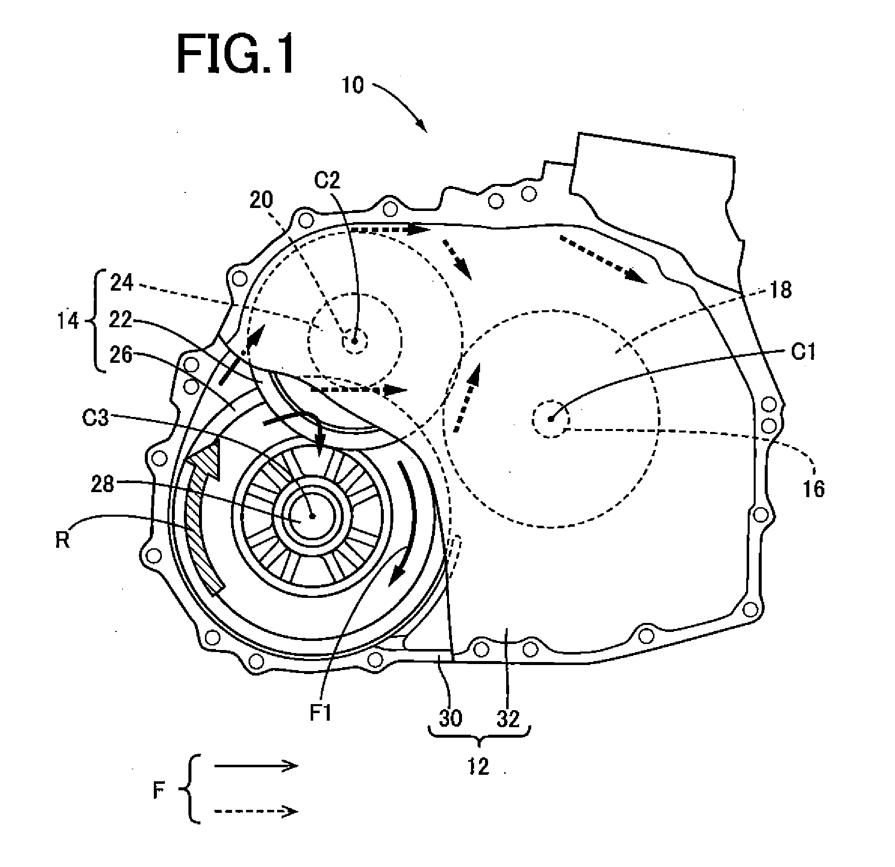 Sealing structure using a liquid gasket