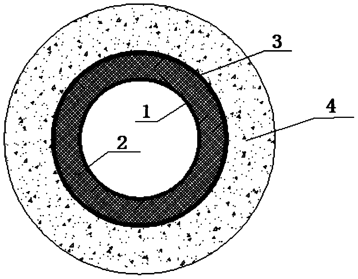 Fiber reinforced heat insulation composite hose and manufacturing method thereof