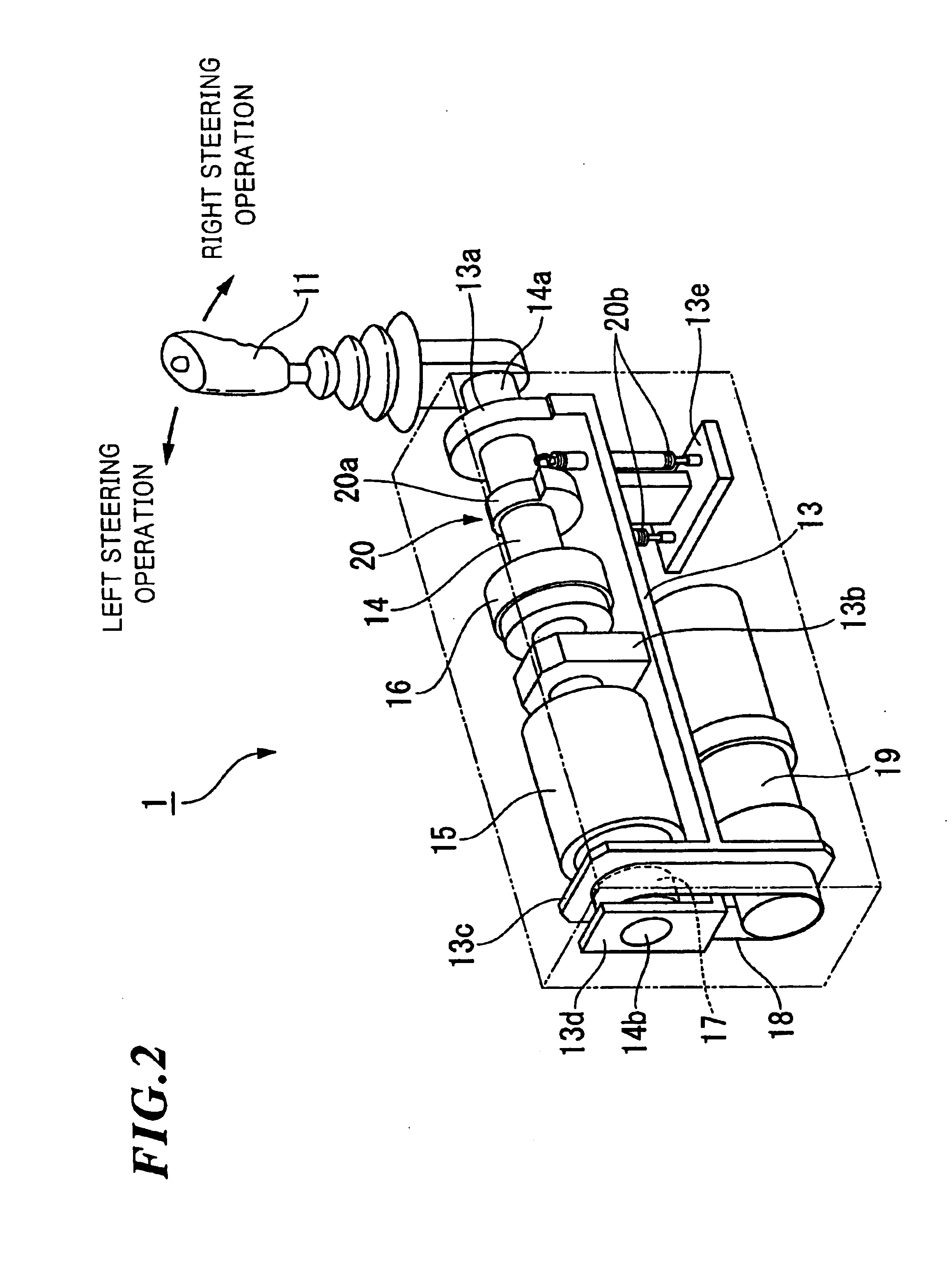 Steering apparatus for vehicle