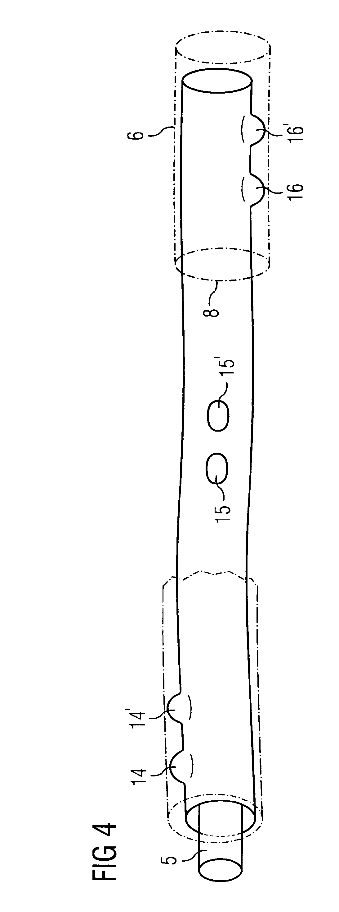 Flexible shaft arrangement