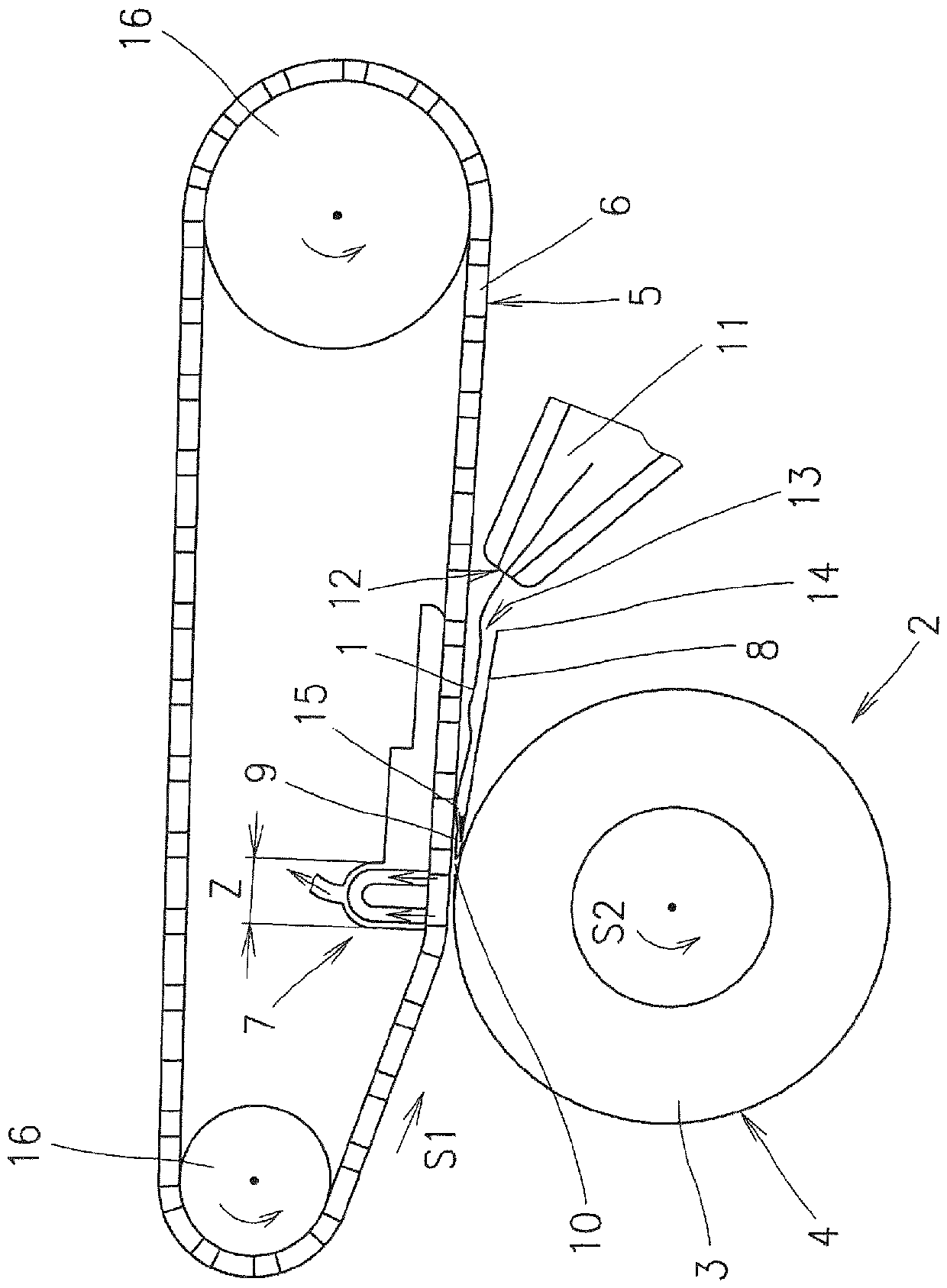 Method for detecting the yarn end on a bobbin in a textile machine producing or processing yarn and a device for performing the method