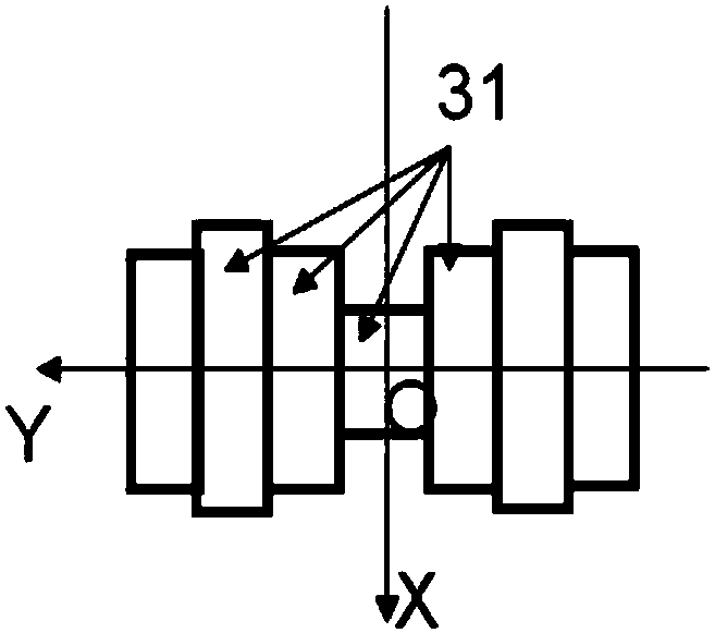 Bent transmission line suitable for various transmission lines