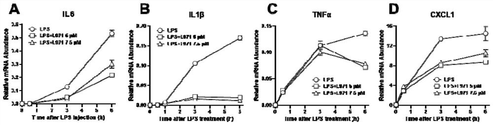 Dual inhibitor targeting JAK/STAT and NF kappa B signal channels and application thereof