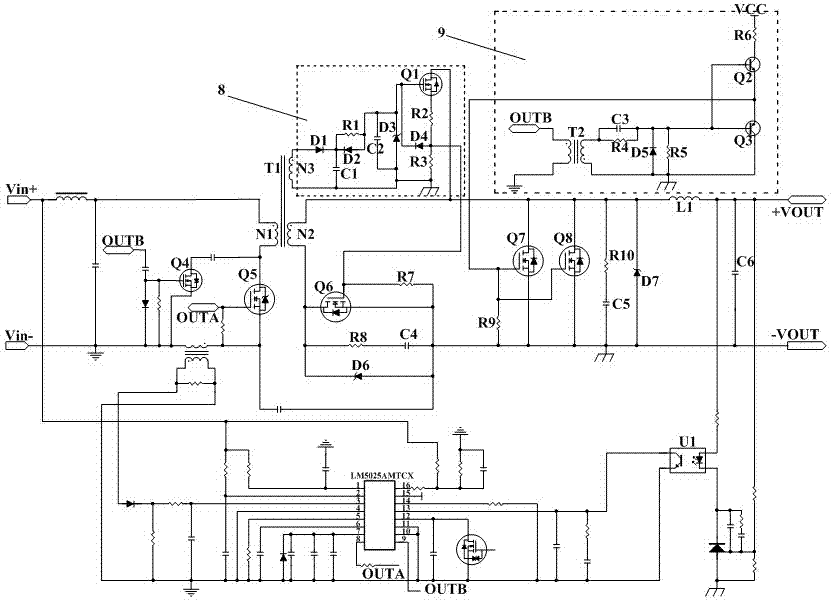 A Synchronous Rectification Module Power Supply Combining Self-Drive and External Drive Circuit