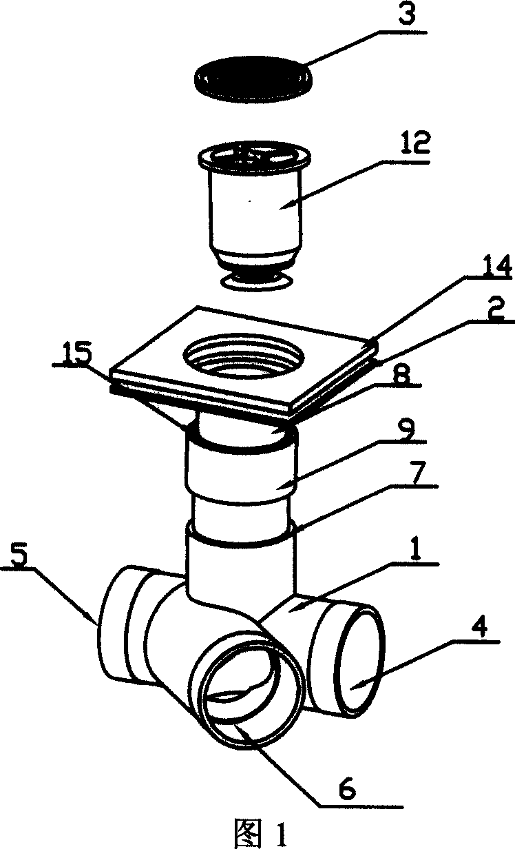 Multifunctional down stream tee joint