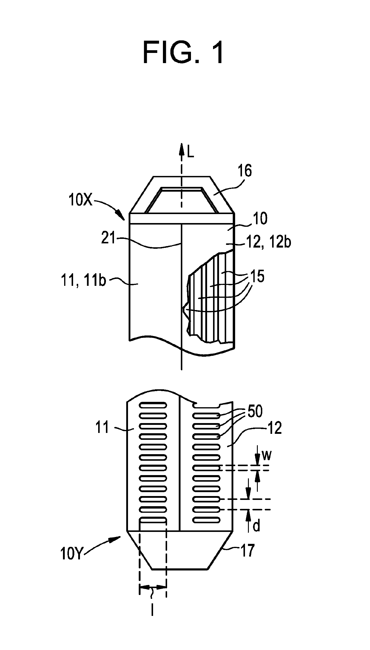 Fuel channel for a nuclear power boiling water reactor