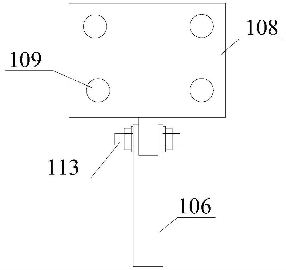 Rapid positioning device and method for tunnel pipeline support