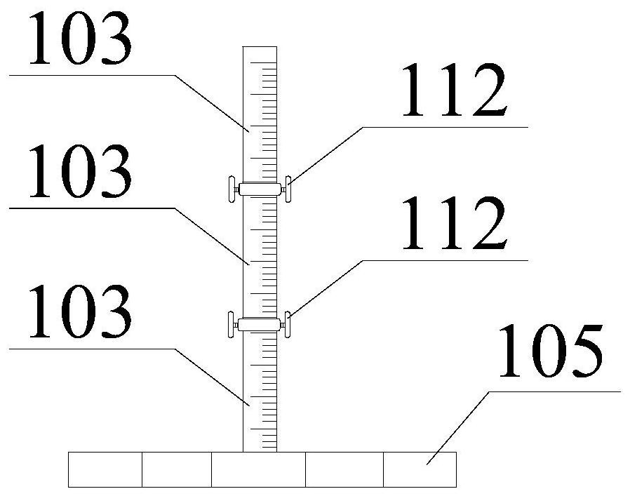 Rapid positioning device and method for tunnel pipeline support