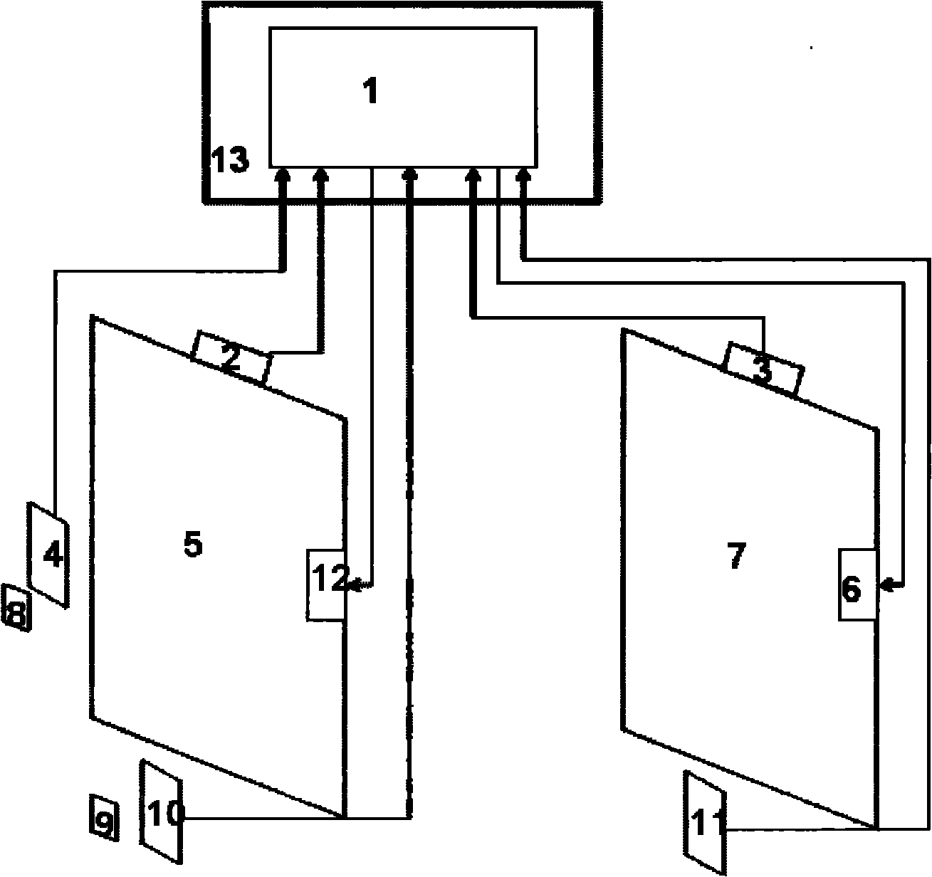 Safe and reliable intelligent door access control method and device thereof for non-motor vehicle