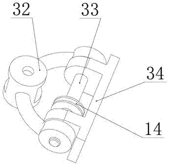 Underwater traction pulley type anthropopathic mechanical hand