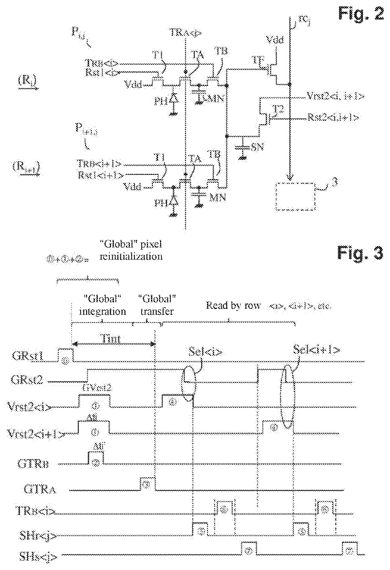 High-dynamic image sensor