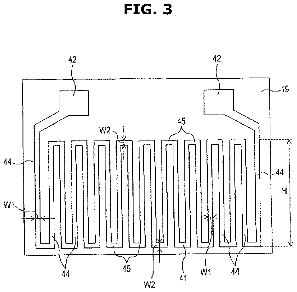 Fluid heating ceramic heater