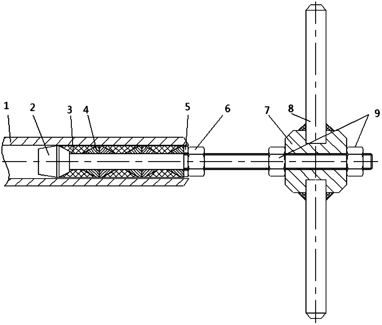 Sealing device for pipe joint