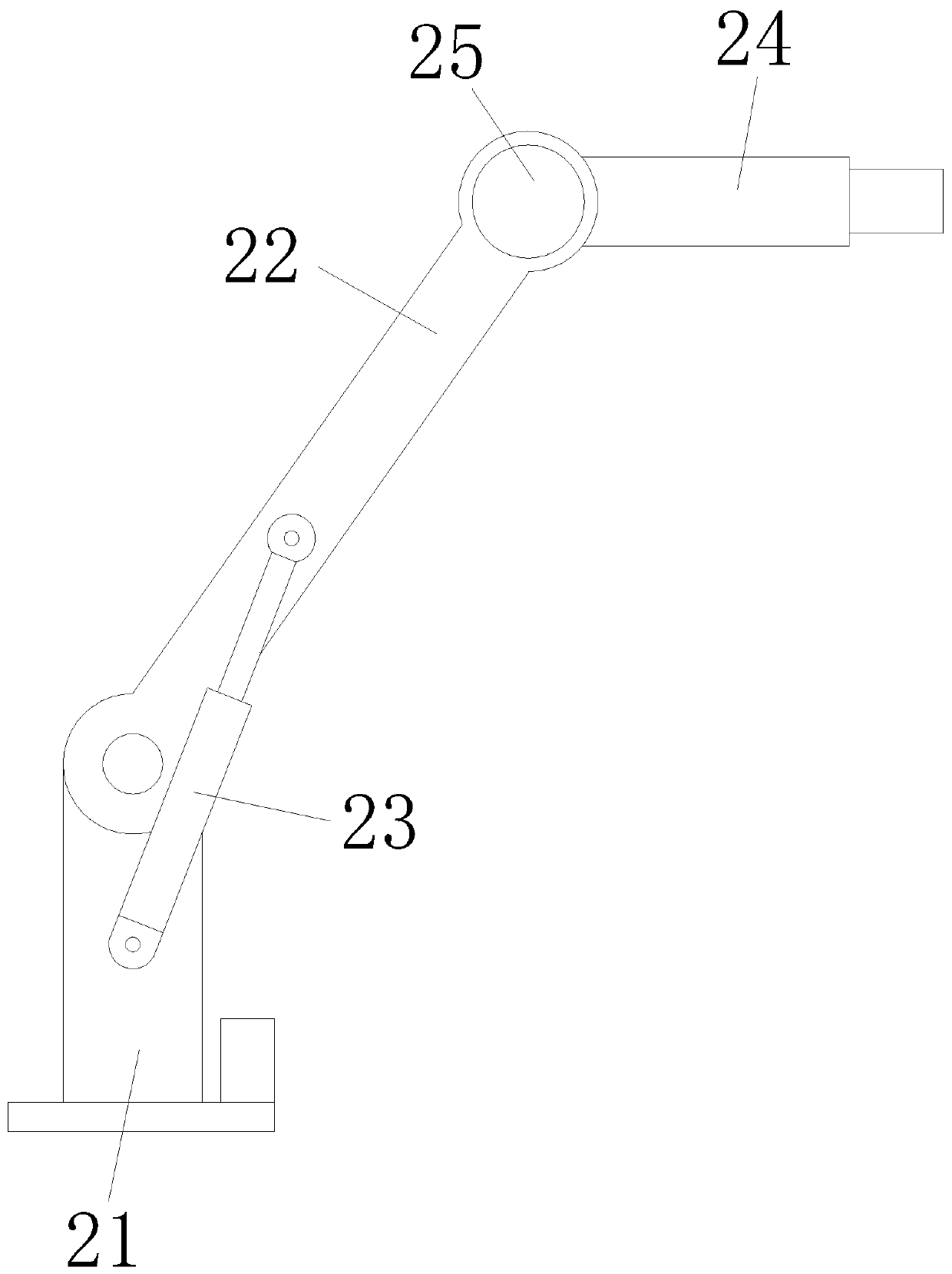 A high-pressure water jet cutting rescue vehicle