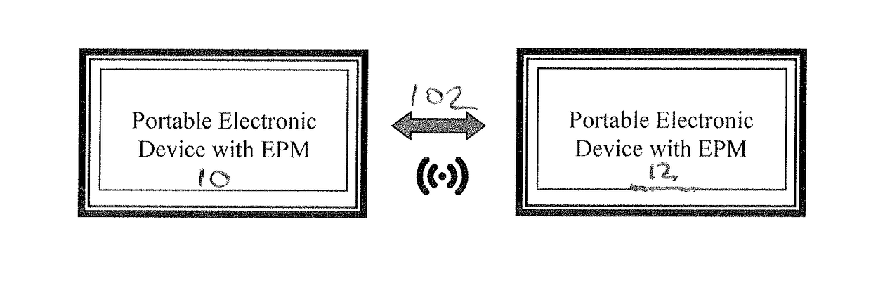 Portable electronic payment security devices, systems and methods