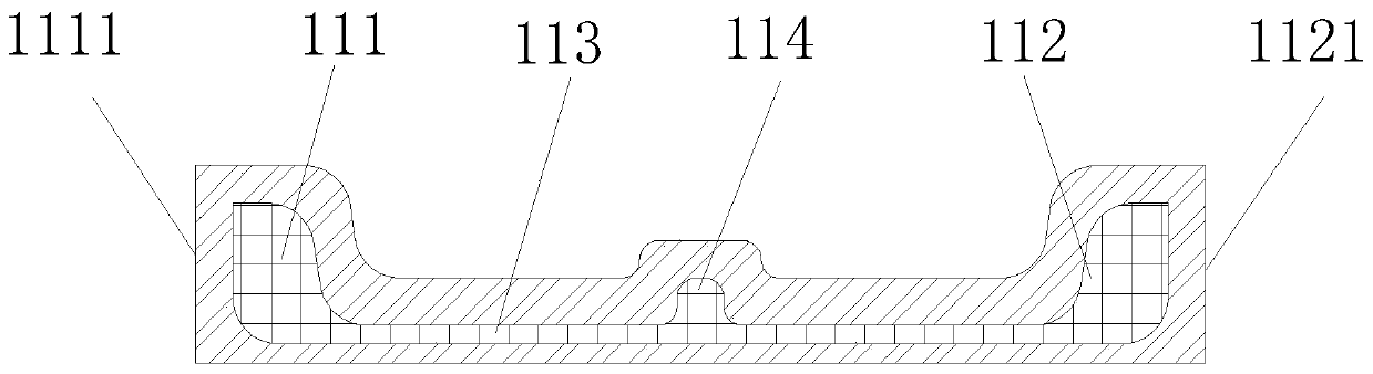 Hot winding solid corrugated pipe, sectional material thereof and manufacturing method thereof