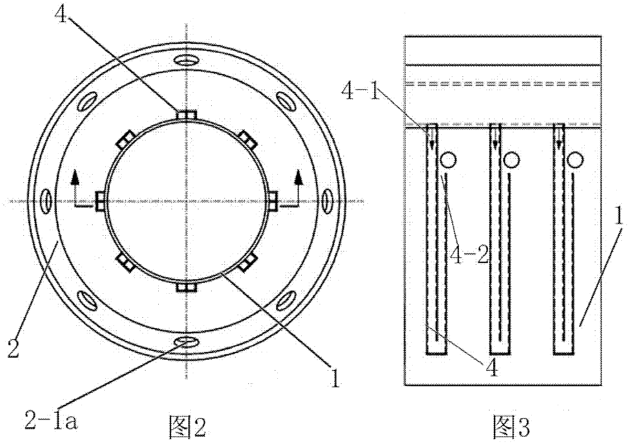 Uniform-heating screen with cooling structure for thermally-stimulated furnace
