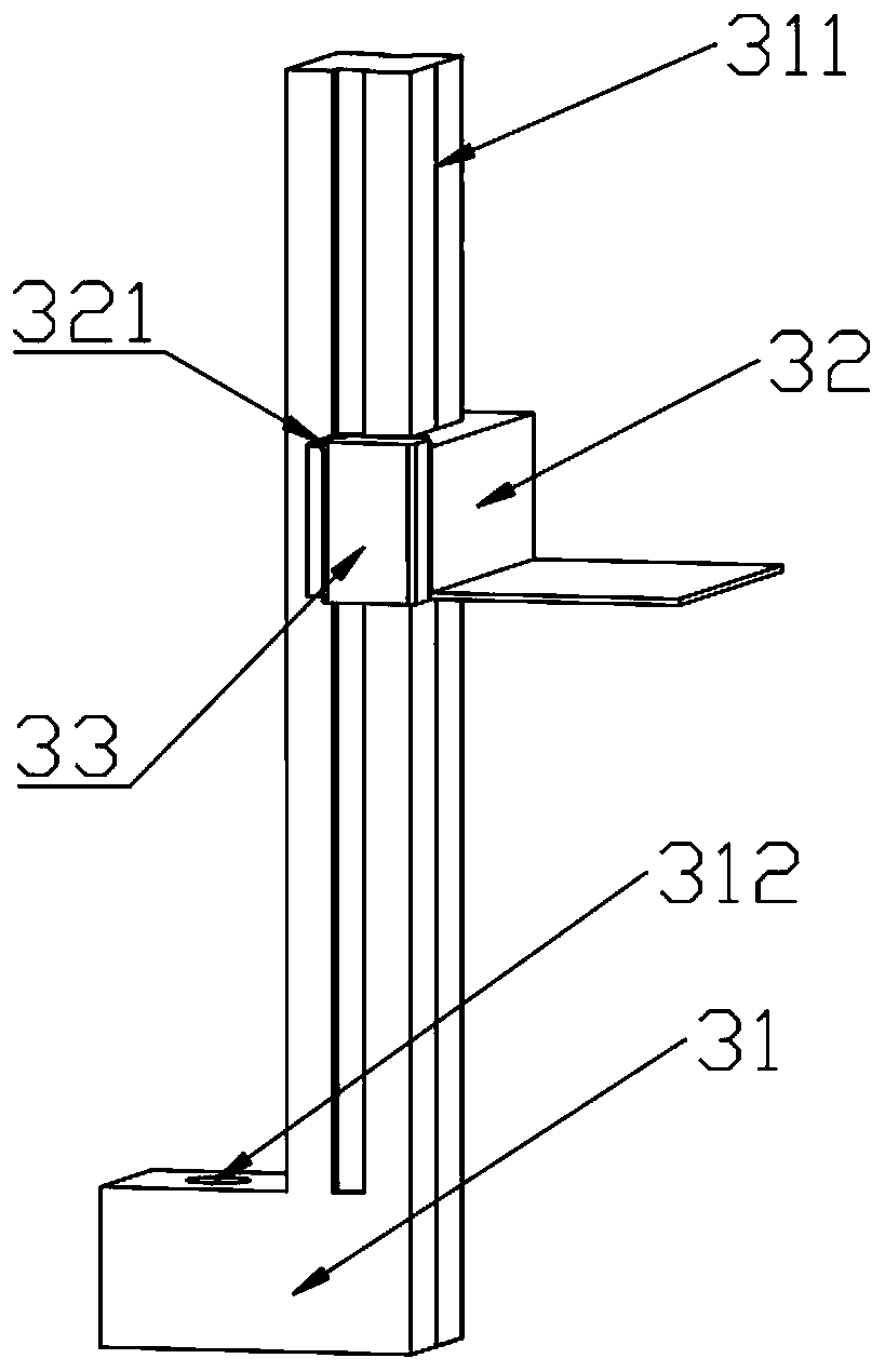 Automatic measuring device for ellipticity of elbow section