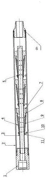 High-efficient multi-stage cyclone self-cleaning separator and application method