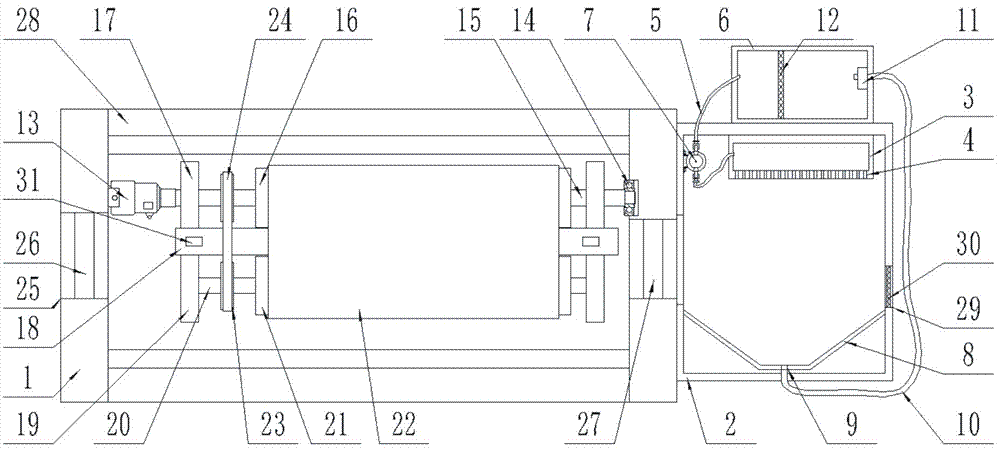 Roll paper processing and treatment equipment