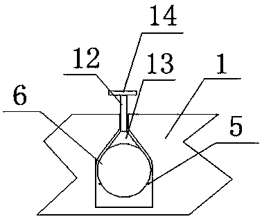 Tool clamping device for wood engraving machine